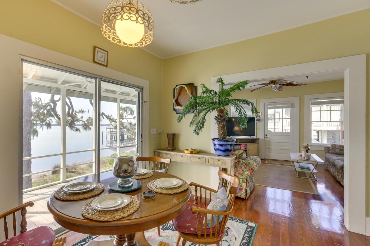 Waterfront Ochlockonee Bay Cottage With Views! Panacea Kültér fotó