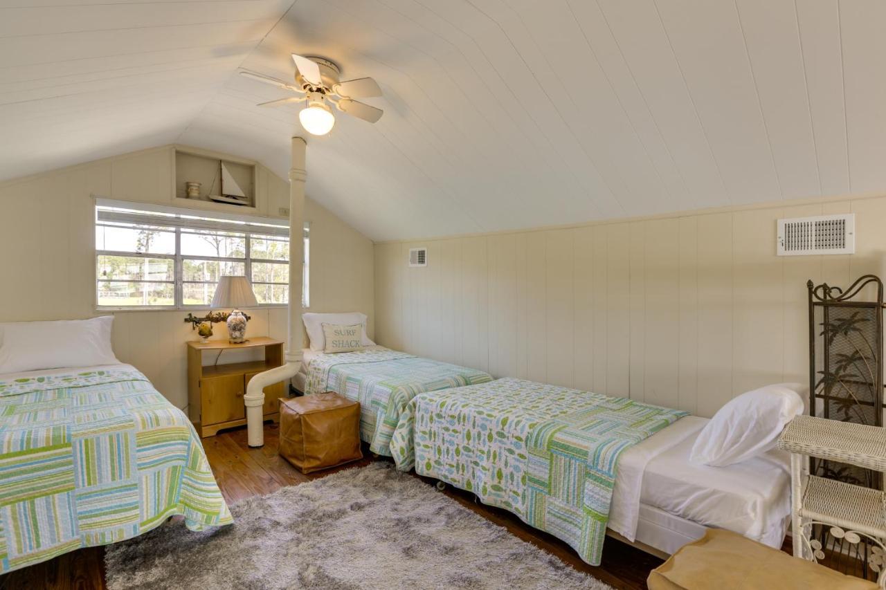 Waterfront Ochlockonee Bay Cottage With Views! Panacea Kültér fotó