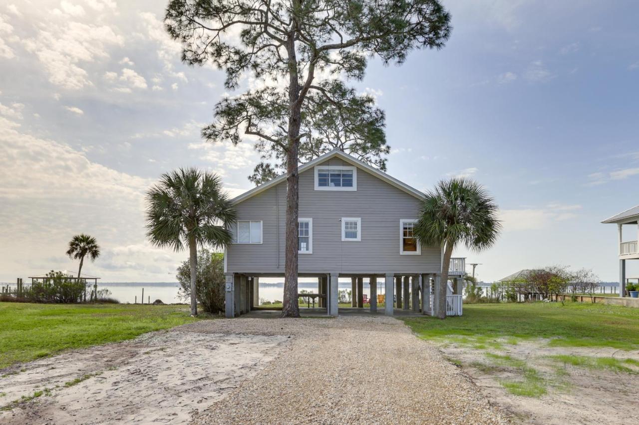 Waterfront Ochlockonee Bay Cottage With Views! Panacea Kültér fotó