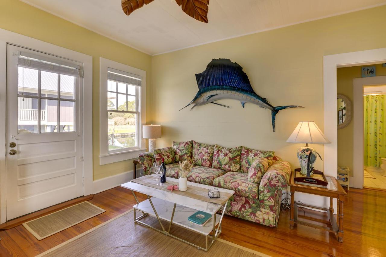 Waterfront Ochlockonee Bay Cottage With Views! Panacea Kültér fotó