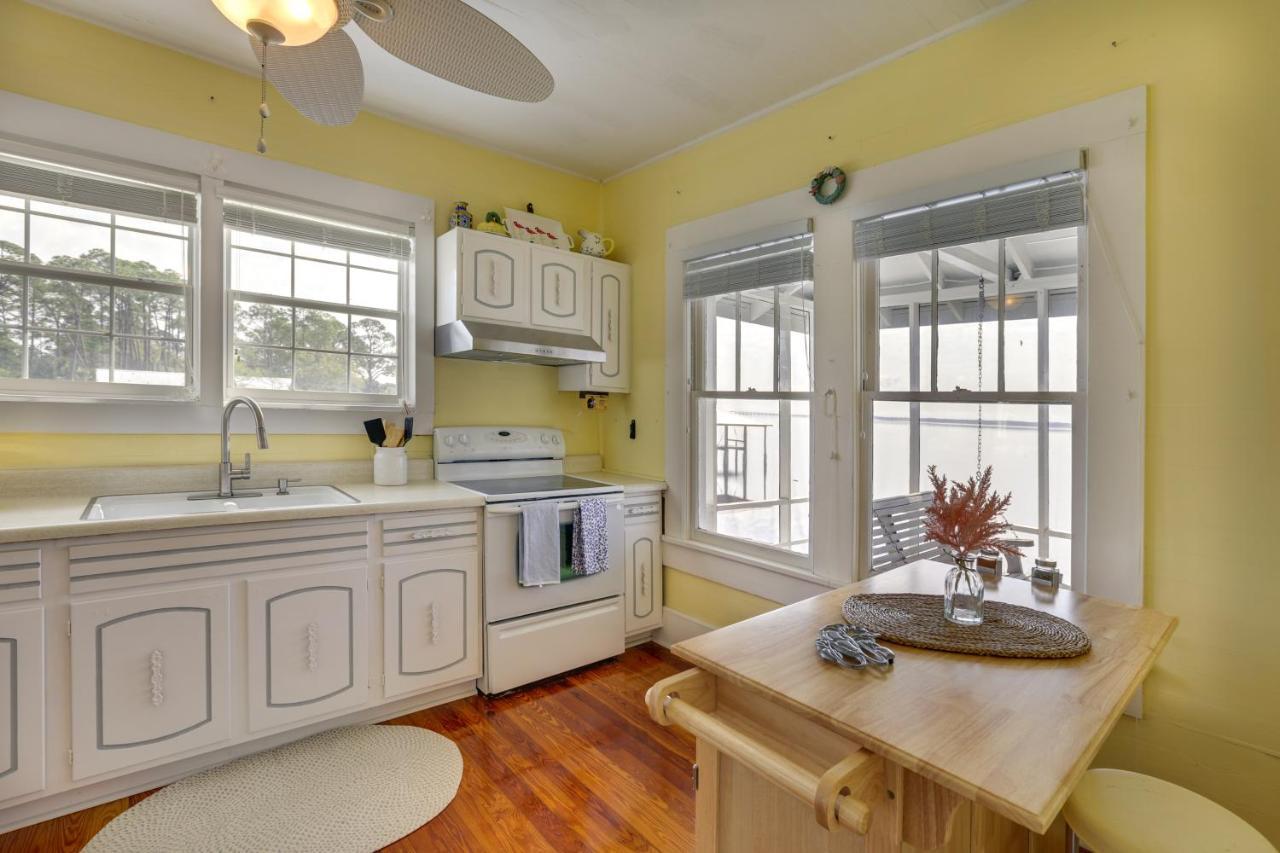 Waterfront Ochlockonee Bay Cottage With Views! Panacea Kültér fotó