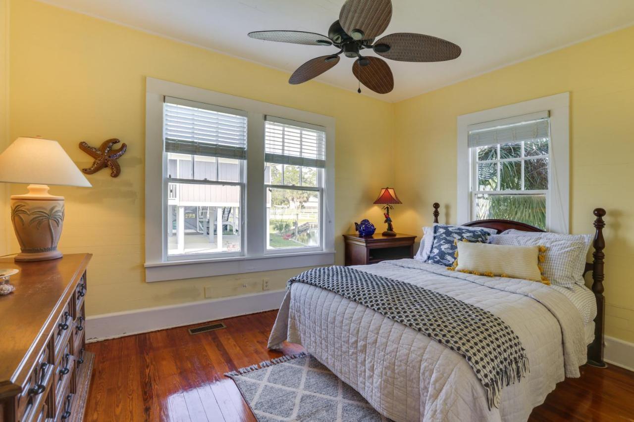 Waterfront Ochlockonee Bay Cottage With Views! Panacea Kültér fotó