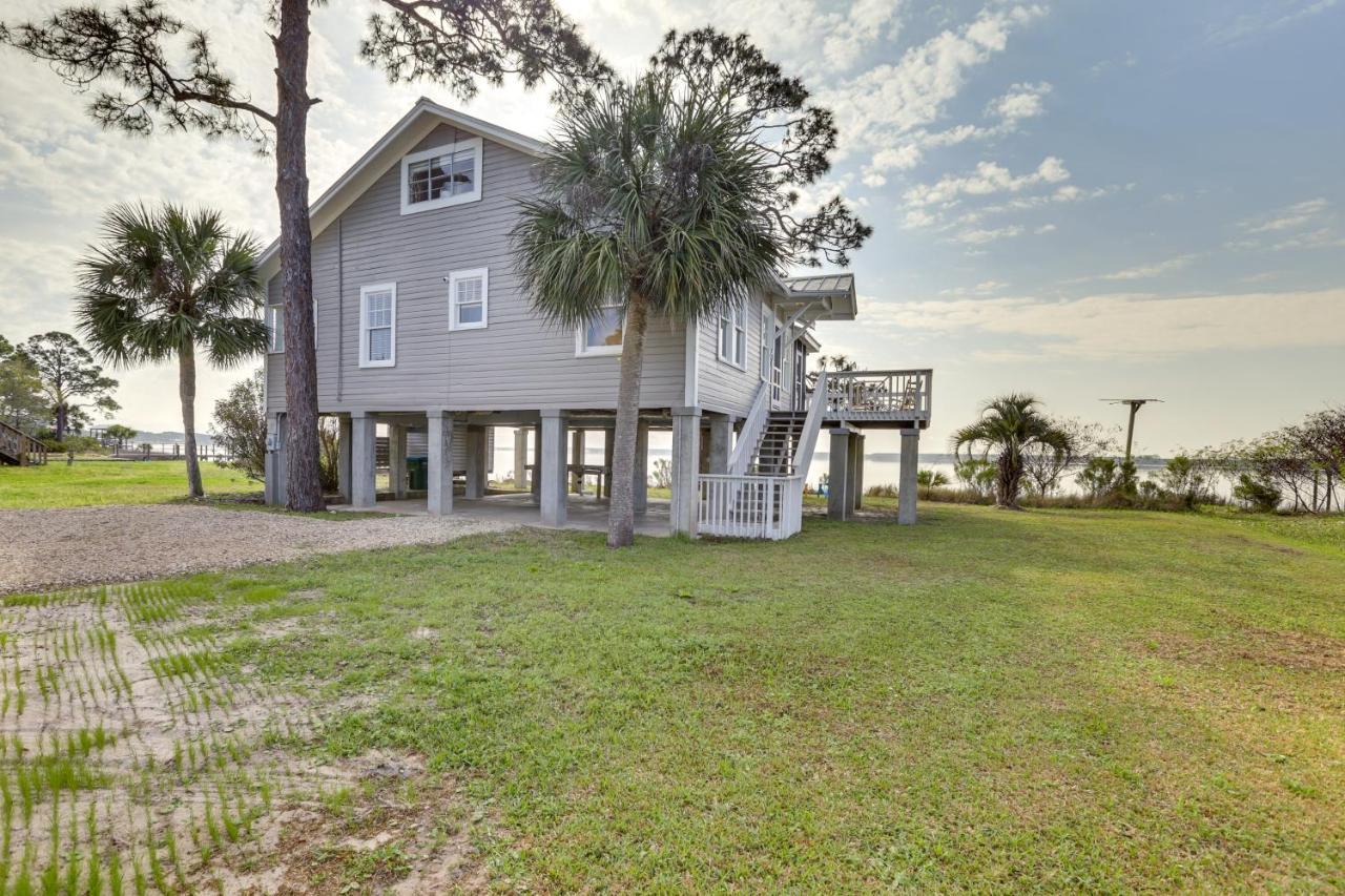 Waterfront Ochlockonee Bay Cottage With Views! Panacea Kültér fotó
